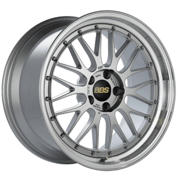 BBS LM Series 5x114.3 19" Diamond Silver Wheels