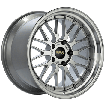 BBS LM Series 5x130 19" Diamond Silver Wheels