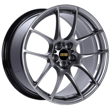 BBS RF Series Diamond Black Wheel - 18x9.0/5x114.3/48 Offset | RF522DBK - JDMuscleWheelsbbsRF522DBK18x9+48mm5x114.3