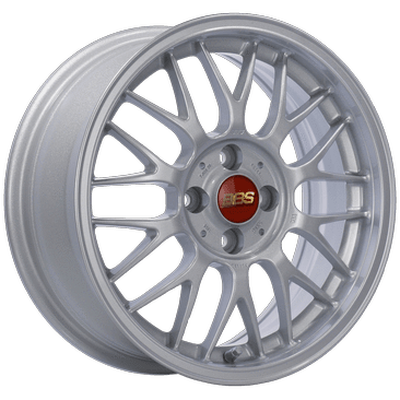 BBS RG-F Series 4x100 16x7.0" +35mm Offset Sport Silver Wheels