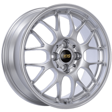 BBS RG-R 4x100 17x7.0" +38mm Offset Diamond Silver Wheels - JDMuscleWheelsbbsRG712HDSK17x7+38mm4x100