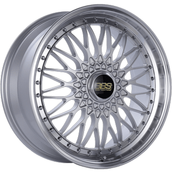 BBS Super RS Series 5x120 20" Silver Wheels