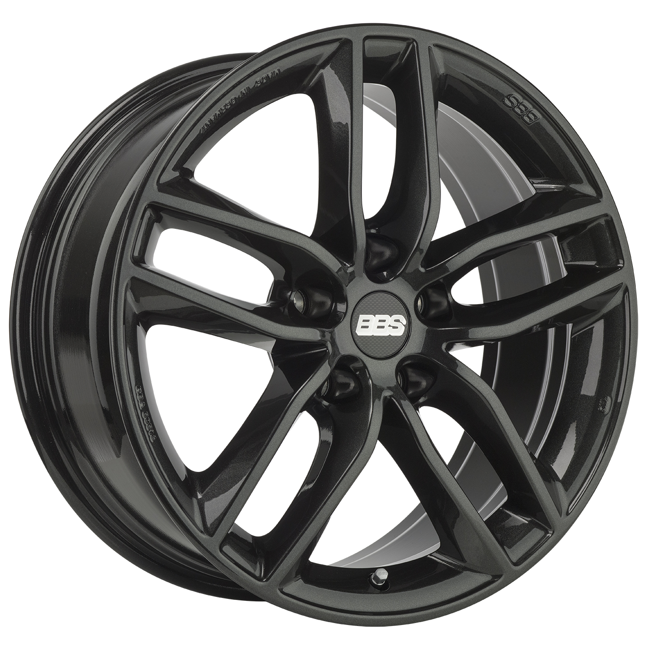 BBS SX Series 17x7.5" / 5x114.3 / +42mm Offset / Crystal Black Wheels | SX0305CB