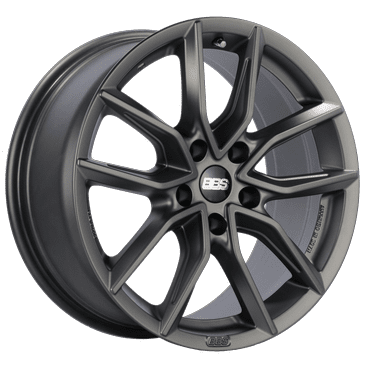 BBS XA Series 5x112 19x8.5" +32mm Offset Satin Platinum Wheels