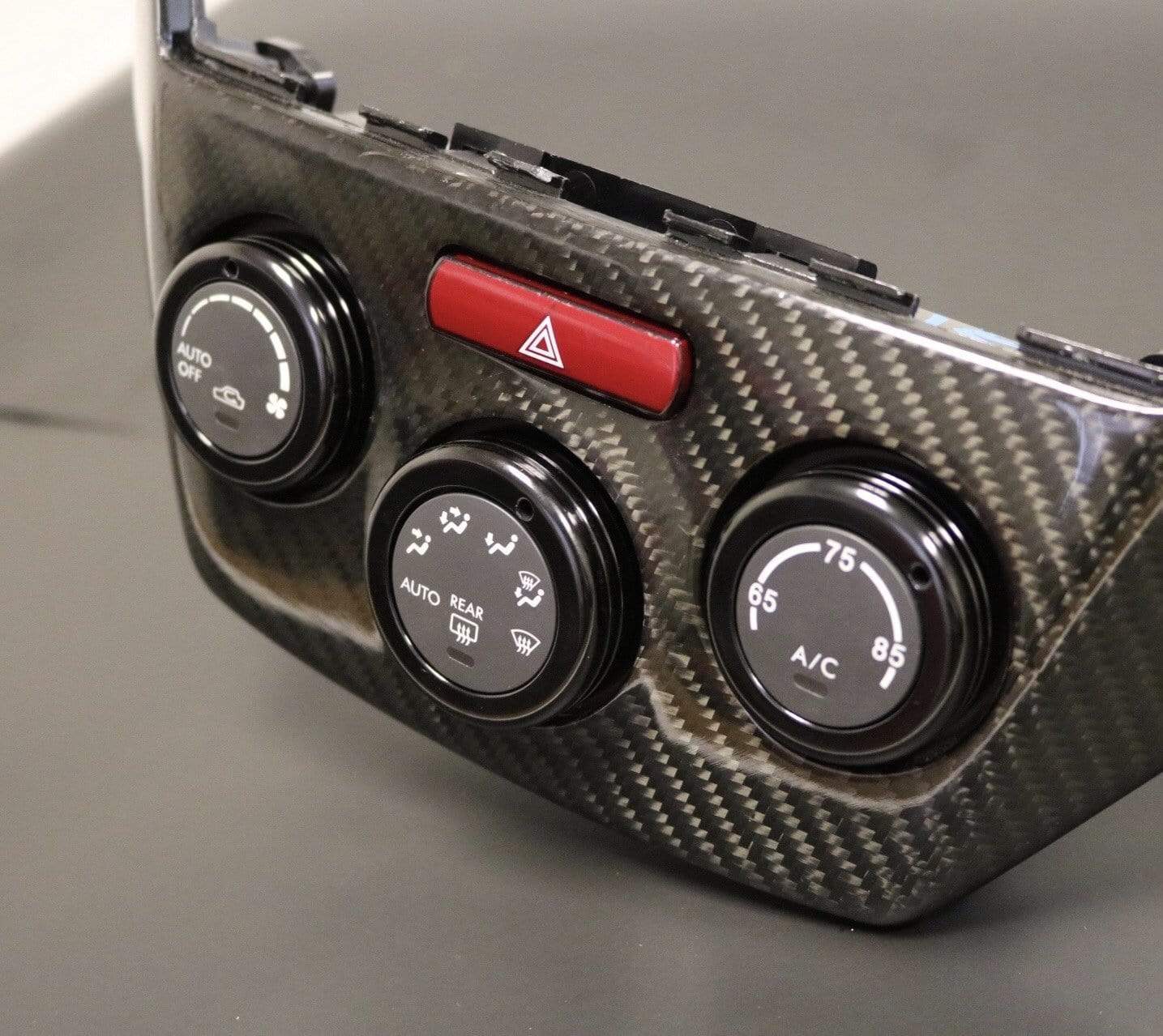 Billetworkz Climate Control Knobs Black WRX/STI 2008-2014