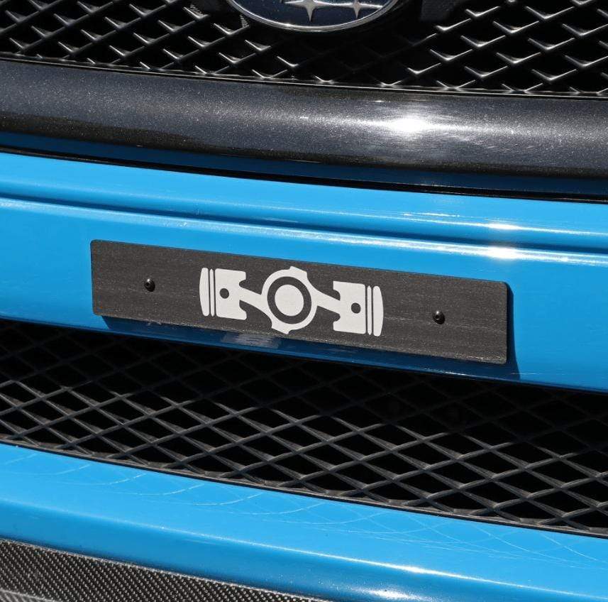 Billetworkz "Piston" Plate Delete