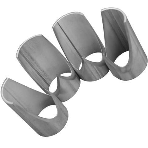 Blox Racing Large Non-Welded Merge Collector, 5" Length, 1.7"ID, 0.07" Wall, T304 Stainless - Universal