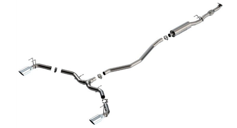 Borla 2023 Integra/22 - 23 Civic Si 1.5L 4 CYL. MT FWD 4DR 2.50in S - Type Catback Exhaust | 140922 - JDMuscleCat Back Exhaust Systembor140922