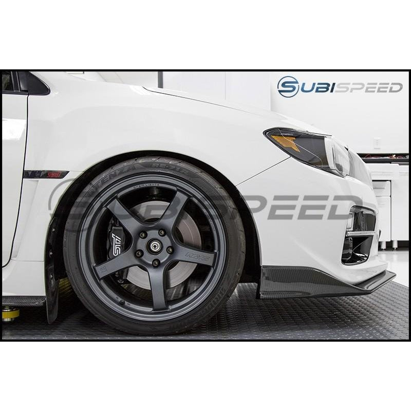 CARBON REPRODUCTIONS S207 STYLE CARBON FIBER FRONT LIP 15-17 WRX / 15-2017 STI | FLIP-IM2015S207C