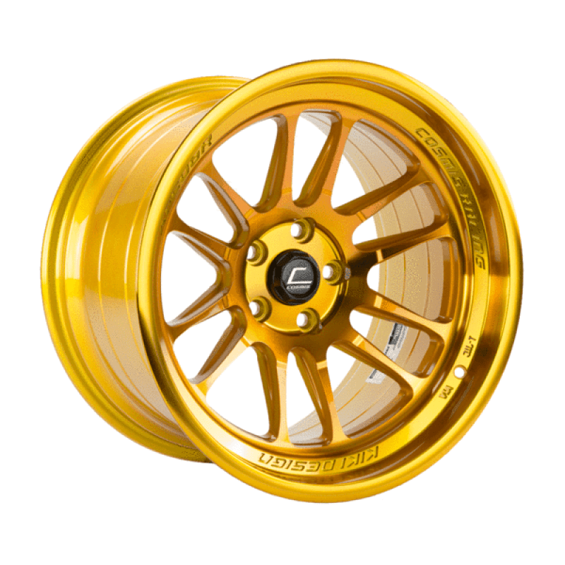 Cosmis Racing XT - 206R Hyper Gold Wheel 18x9 +33mm 5x114.3 - JDMuscleNon - CategorizedcosXT206R-1890-33-5X114.3-HG