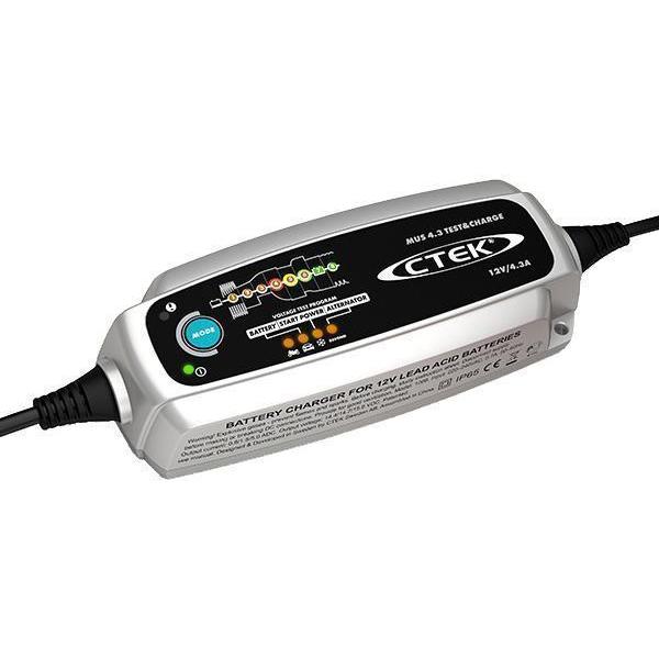 CTEK Battery Charger - MUS 4.3 Test & Charge - 12V - Universal