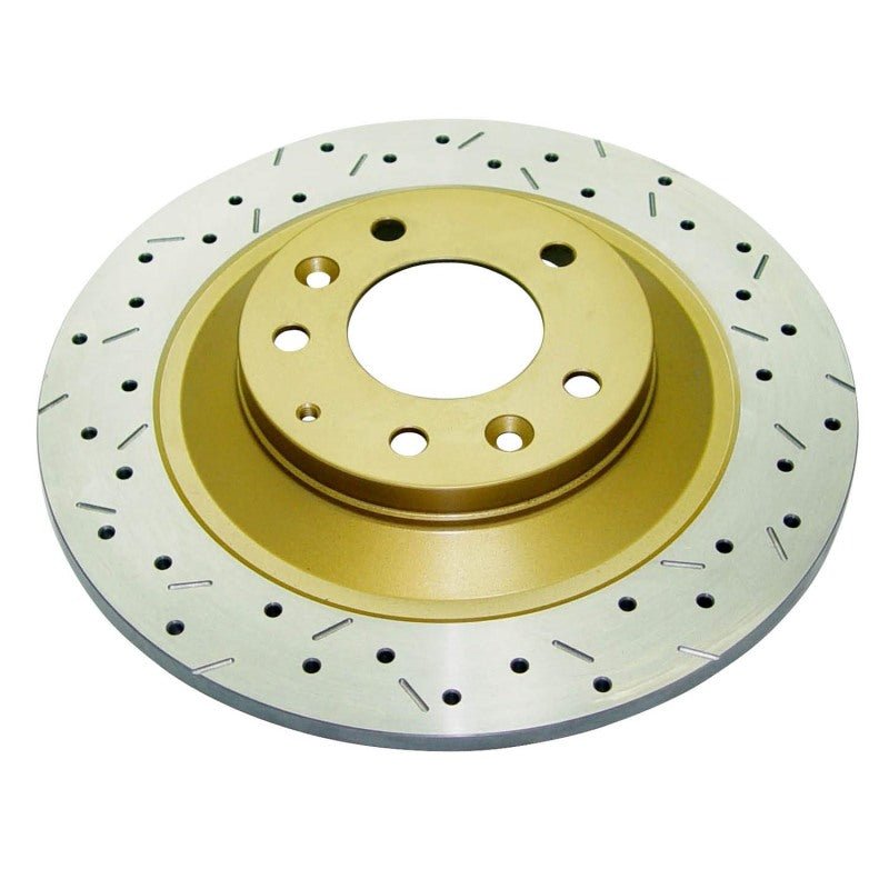 DBA 05+ Mazda MazdaSpeed6 / 05+ MX6 Rear Drilled & Slotted 4000 Series Rotor | 42961XS - JDMuscleBrake Rotorsdba42961XS