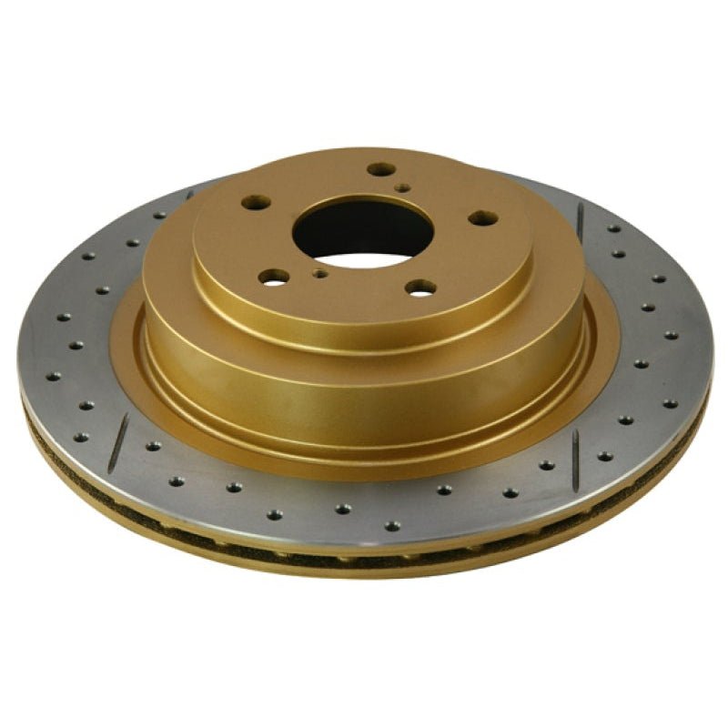 DBA Street Series Rear Rotor - Cross Drilled/Slotted Uni-Directional - 15+ WRX / 12+ Subaru/Scion BRZ/FR-S | AU Spec | 2659X-10 - JDMuscleBrake Rotorsdba2659X-10