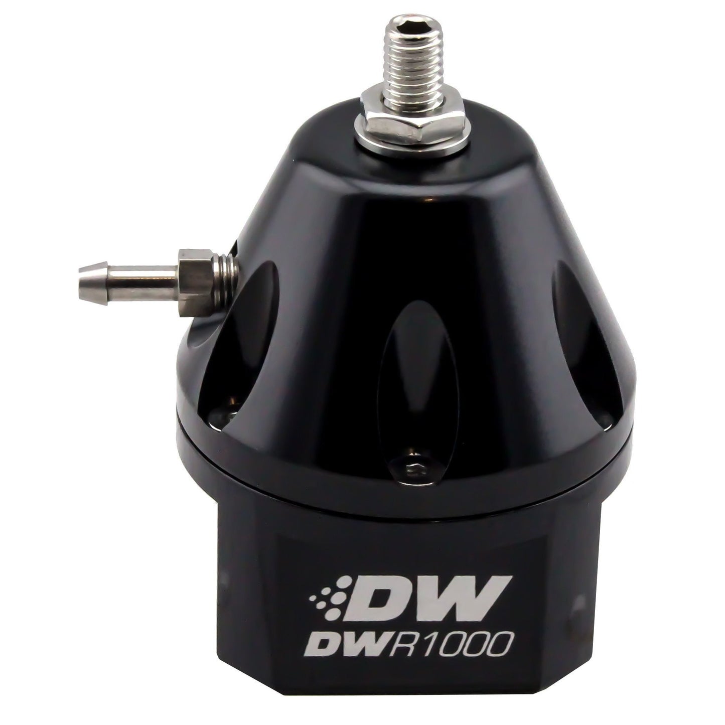 DeatschWerks DWR1000 Adjustable Fuel Pressure Regulator - Black - Universal