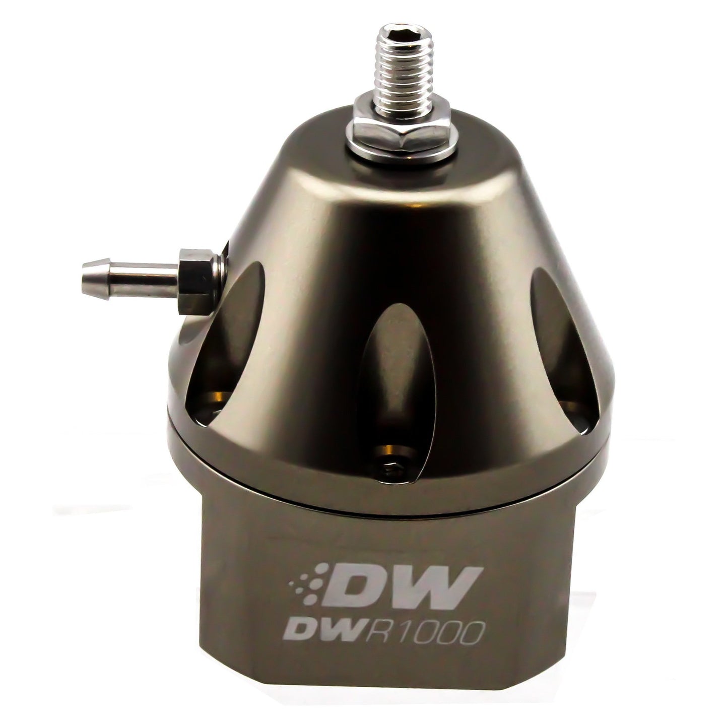 DeatschWerks DWR1000 Adjustable Fuel Pressure Regulator - Titanium - Universal
