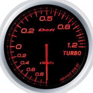 Defi Advance BF 60mm Red Boost Gauge 1.2 Bar - Universal | DF10002