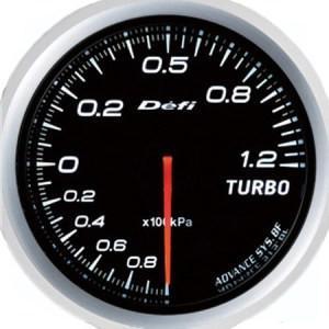 Defi Advance BF 60mm White Boost Gauge 1.2 Bar - Universal | DF10001