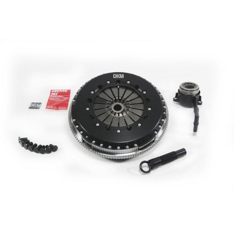 DKM Clutch VW MK4 R32 MS Twin Disc Clutch Kit w/Steel Flywheel