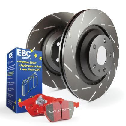 EBC Front Slotted Brake Package Subaru XV Crosstrek 2013-2015 | S4KF1566