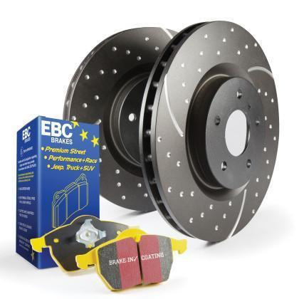 EBC Front Slotted & Drilled Brake Package Subaru XV Crosstrek 2013-2015 | S5KF1676
