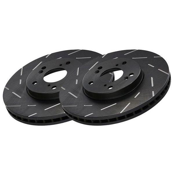 EBC Ultimax Slotted Rotors Rear Nissan 350Z 2006-2009 / Infiniti G35 2005-2008 w/o Brembo | USR7351