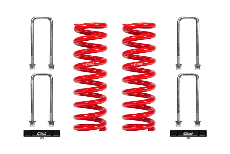 Eibach Pro-Truck Lift Kit Front Springs & Rear 1" Block for Toyota Tacoma Double Cab 3.5L V6 4WD 2017-2019 | E30-82-069-04-22 - JDMuscleLift SpringseibE30-82-069-04-22