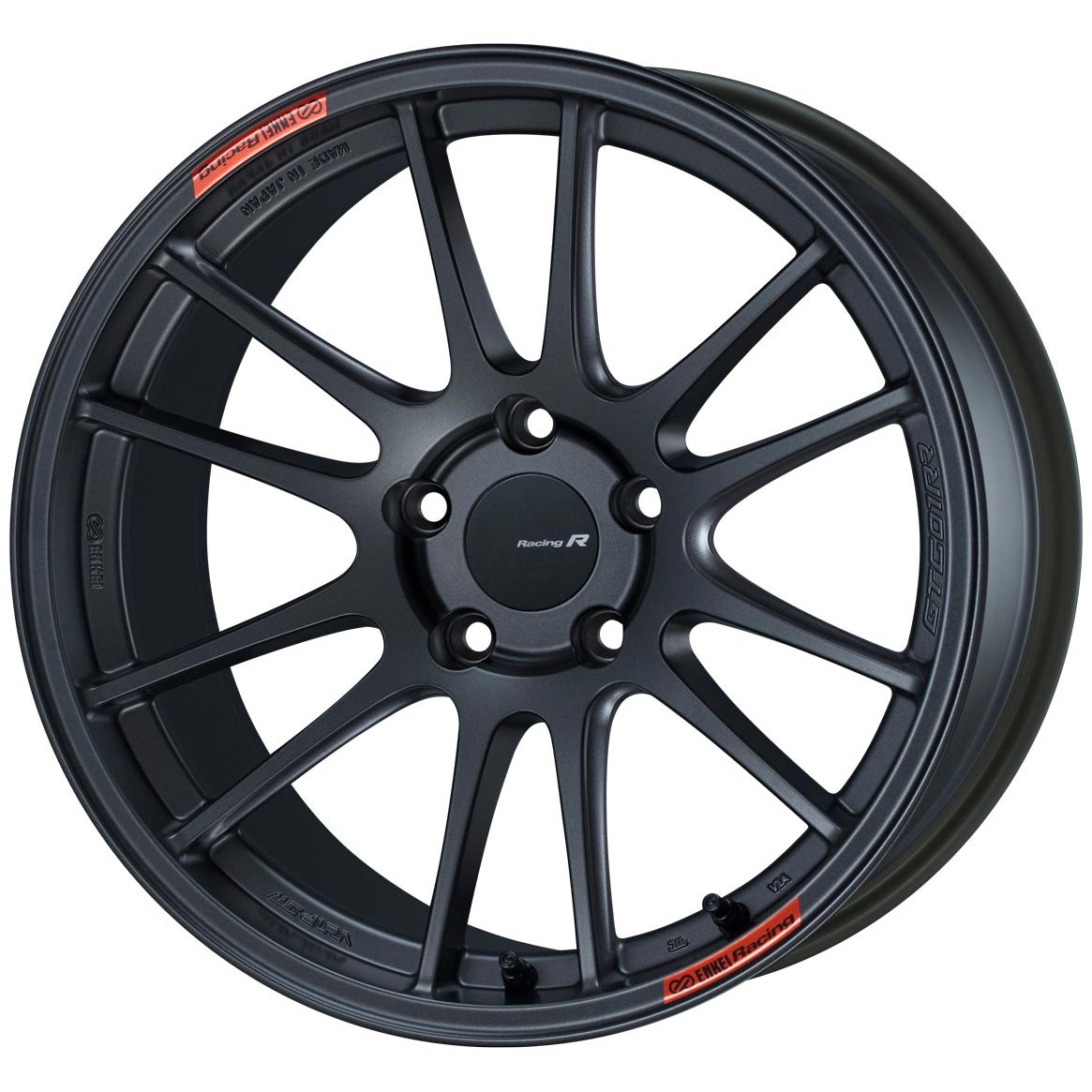 Enkei GTC01RR 18x10.5 +22mm 5x114.3 75 - Matte Gunmetal | 504-8105-6522GM
