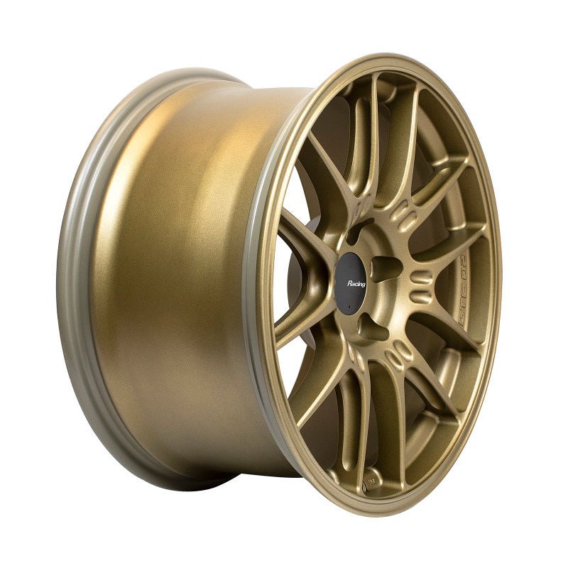 Enkei GTC02 18x9.5 5x114.3 40mm Offset 75mm Bore Titanium Gold Wheel - JDMuscleNon - Categorizedenk534-895-6540GG