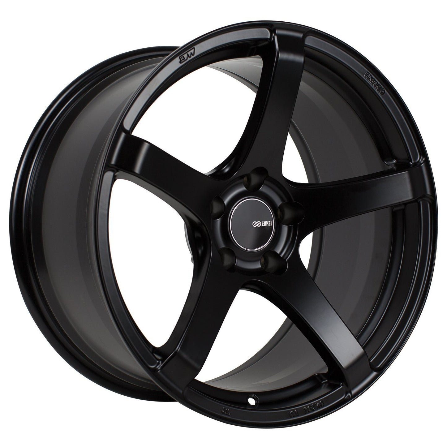 Enkei KOJIN 18x8 +32mm 5x120 72.6 - Black Paint | 476-880-1232BK