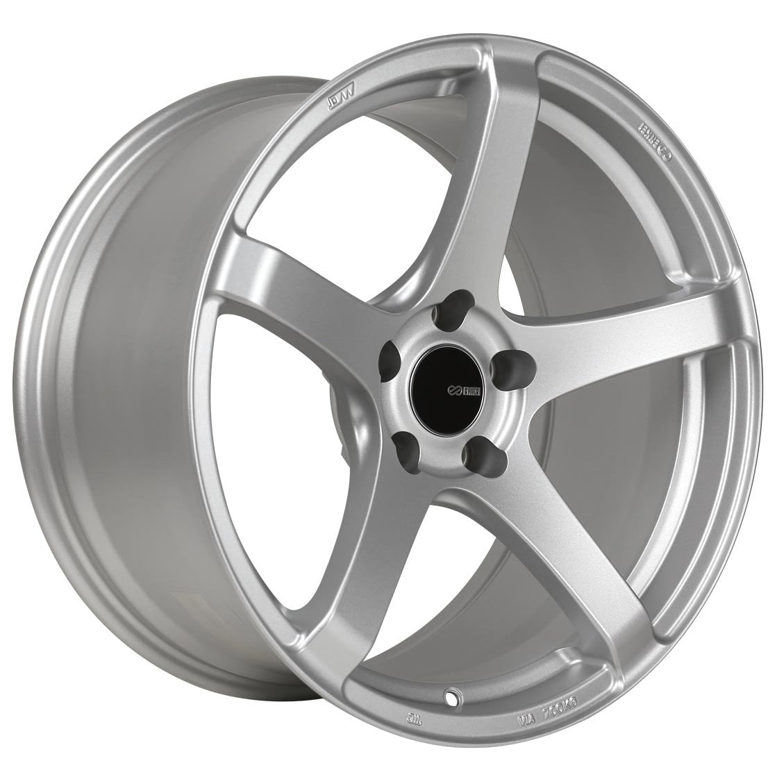 Enkei KOJIN 18x9.5 +15mm 5x114.3 72.6 - Silver Paint | 476-895-6515SP - JDMuscleWheelsenk476-895-6515SP18x9.5+15mm5x114.3