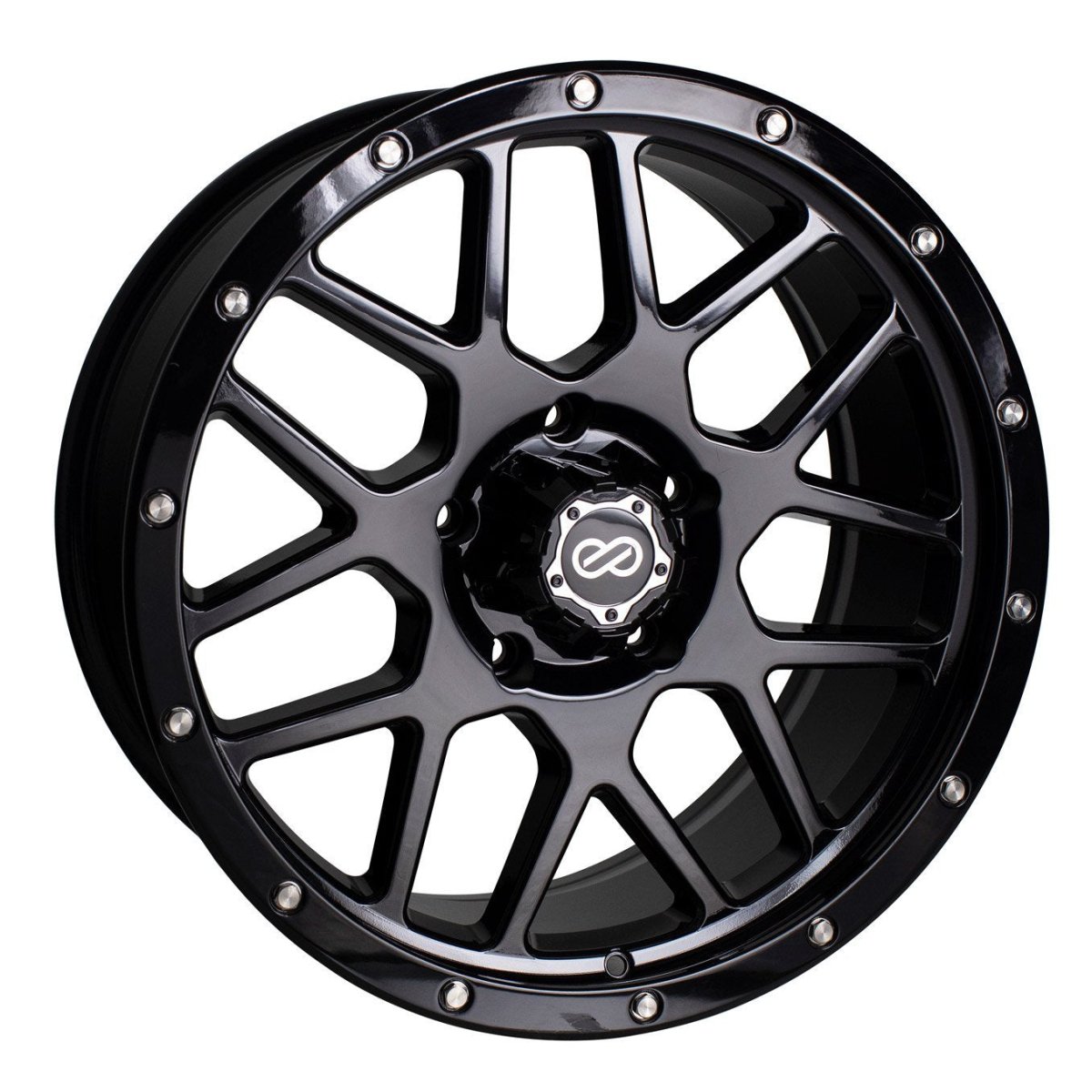 Enkei MATRIX 20x9 +15mm 6x135 87 - Gloss Black | 526-290-9515BK - JDMuscleWheelsenk526-290-9515BK20x9+15mm6x135