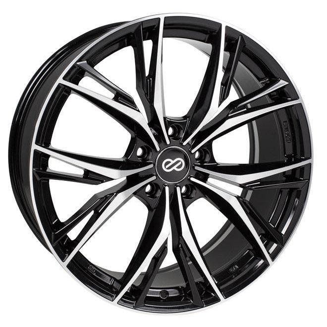 Enkei ONX 17x7.5 +45mm 5x100 72.6 - Black Machined | 505-775-8045BKM