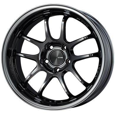 Enkei PF01EVO 18x10.5 +22mm 5x114.3 75 - SBK | 489-8105-6522SBK