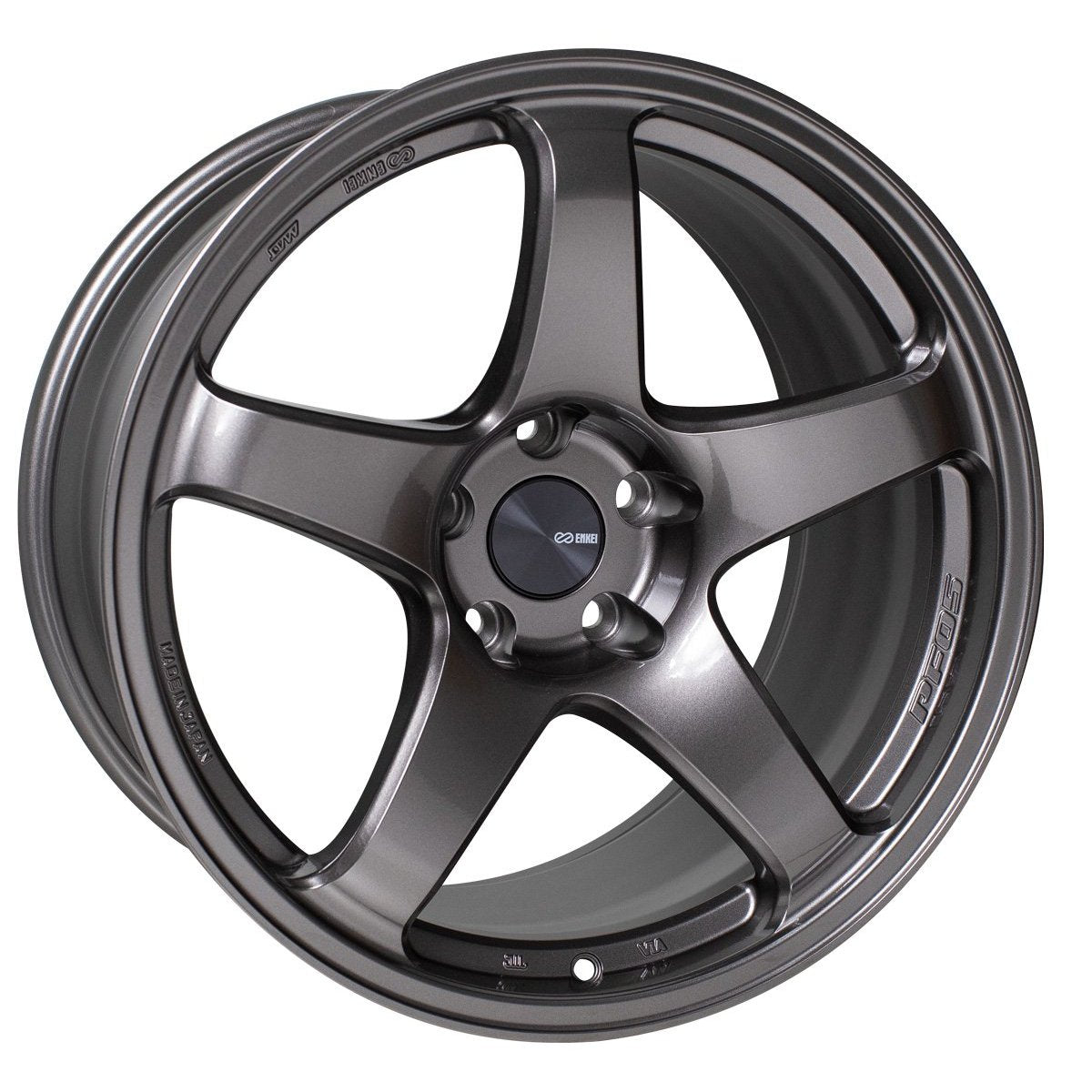 Enkei PF05 19x8 +45mm 5x114.3 75 - Dark Silver | 527-980-6545DS