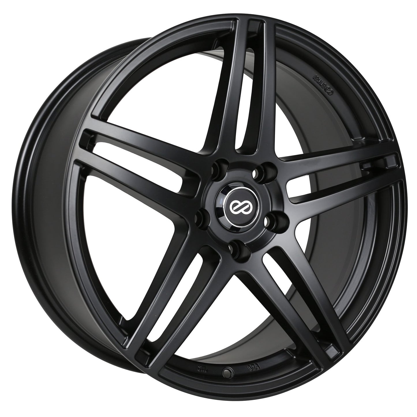 Enkei RSF5 17x7.5 +40mm 5x114.3 72.6 - Black Paint | 479-775-6540BK