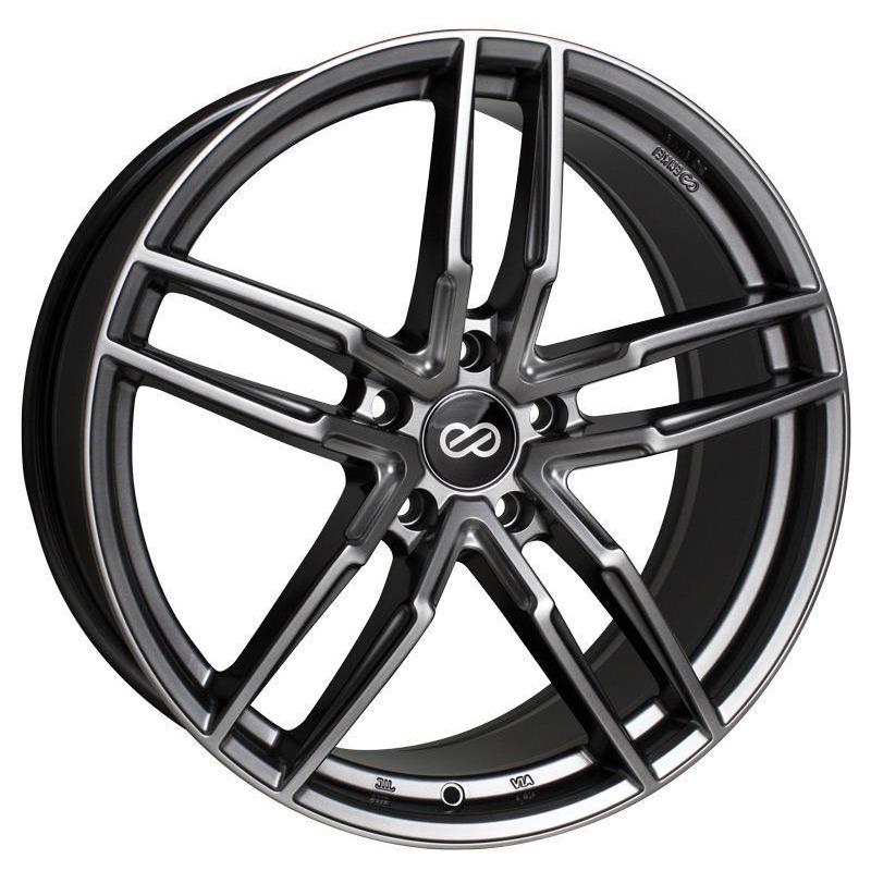 Enkei SS05 18x8 +40mm 5x108 72.6 - Hyper Gray | 511-880-3140GR