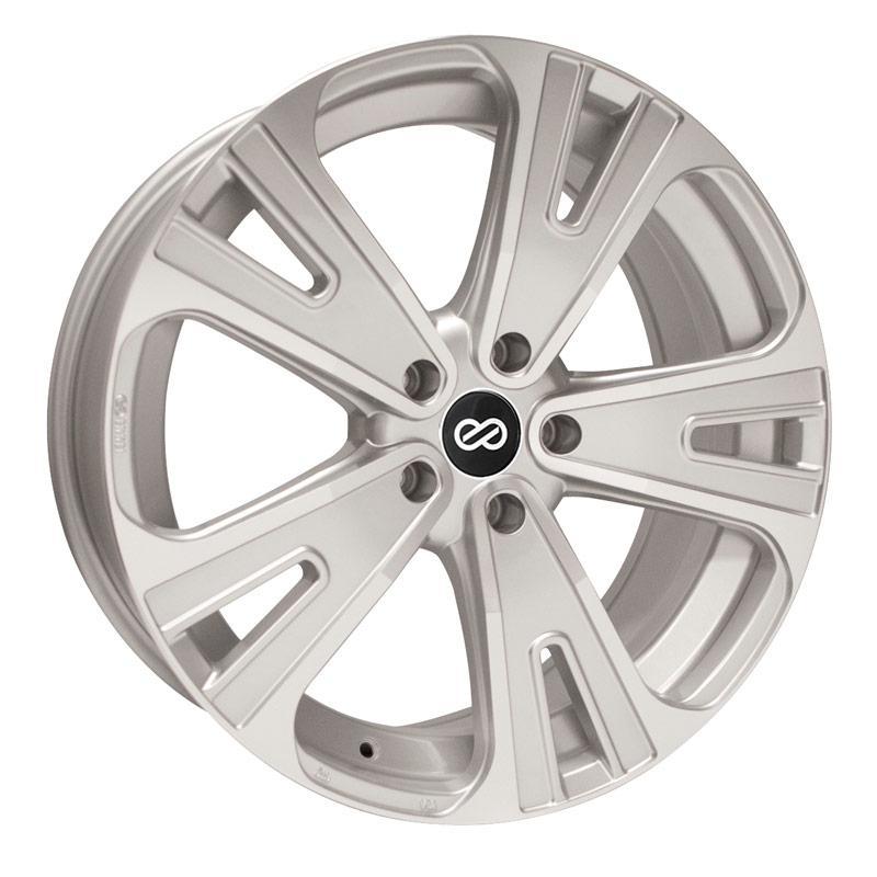 Enkei SVX 20x8.5 +50mm 5x127 71.6 - Silver Mach | 475-285-7350SM