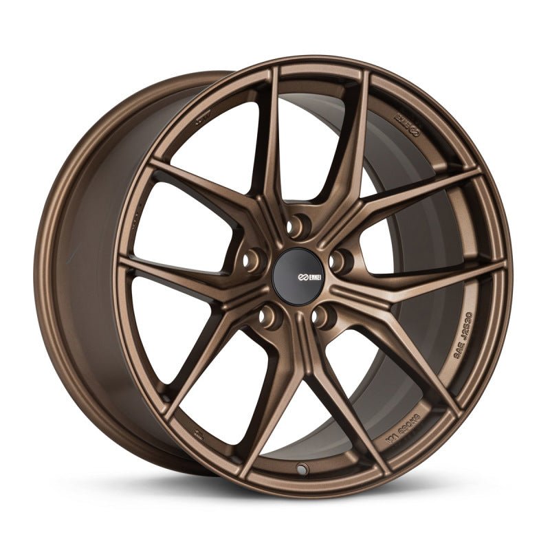 Enkei TSR - X 18x8.5 38mm Offset 5x114.3 ZP 72.6mm Bore Gloss Bronze Wheel - JDMuscleNon - Categorizedenk529-885-6538ZP