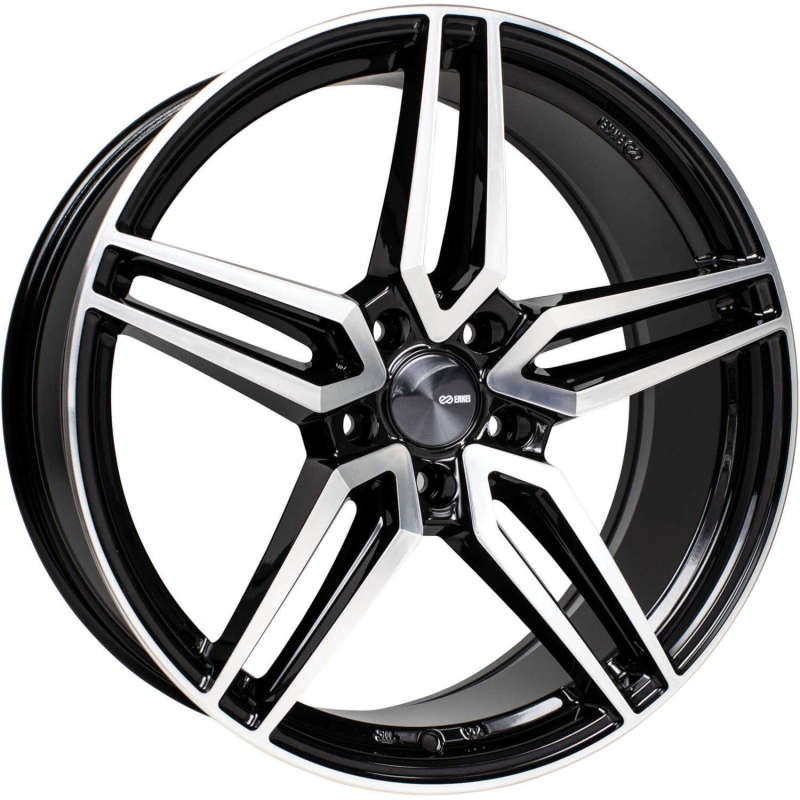 Enkei Victory 18x8 5x114.3 40mm Offset 72.6mm Bore Black Machined Wheel - JDMuscleNon - Categorizedenk532-880-6540BKM