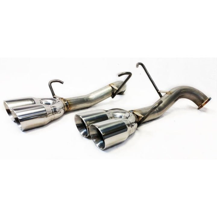 ETS 15 - 21 WRX /15 - 18 STI Axle Back Exhaust Stainless Burnt Tips w/ No Muffler | 200 - 30 - EXH - 002 - JDMuscleAxle Back ExhaustsETS200-30-EXH-002