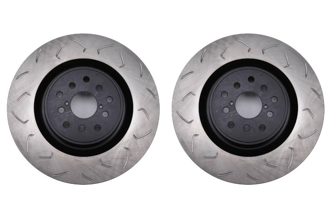 FactionFab 18-20 STI Slotted Rear Rotor Dual Drilled 5×100/114.3 Pair | 1.10147.1-G - JDMuscleBrake RotorsFFA1.10147.1-G