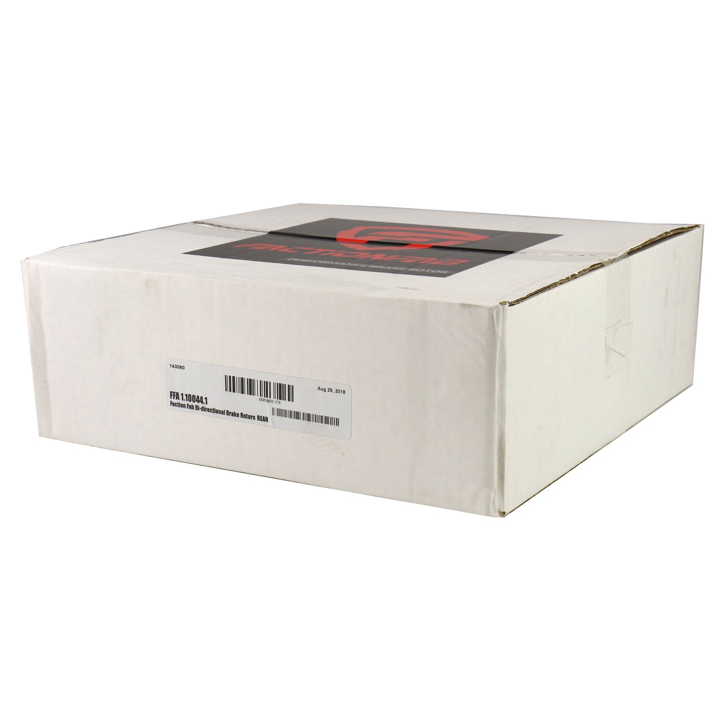 FactionFab Swept Slot Bi-Directional Rotor Pair Rear WRX 2008-2014 | 1.10044.1-G
