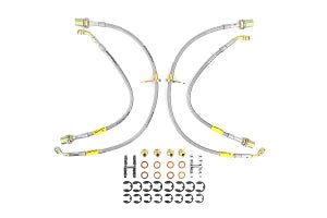GoodRidge G-Stop Stainless Steel Brake Lines Front/Rear Toyota Supra 1993-1998 / Lexus SC300 1993-1998 | 21113-CL - JDMuscleBrake LinesGOO21113-CL