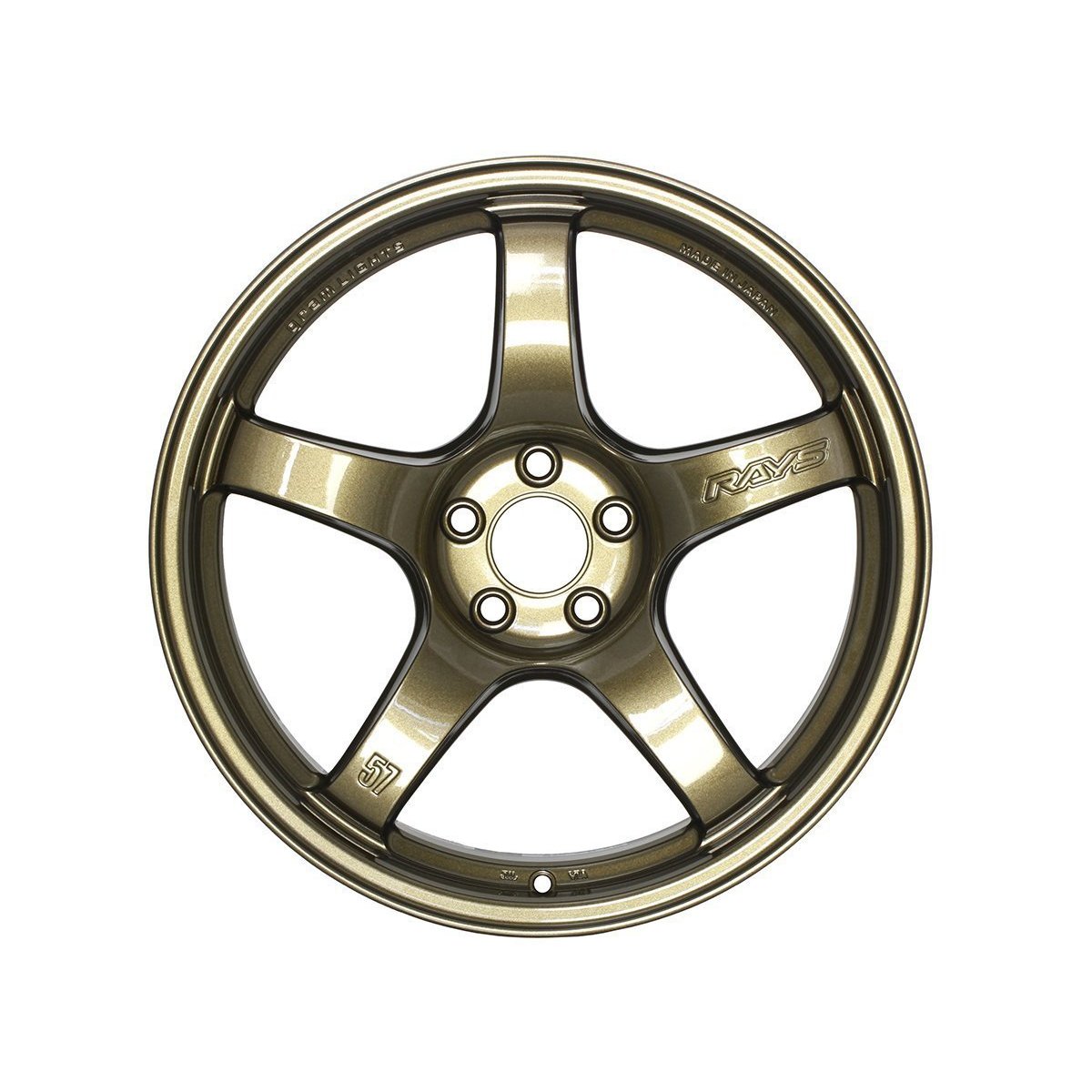 Gram Lights 57CR 18x9.5 +22 5x114.3 Bronze 2 Wheel - Universal | WGCRX22EA2