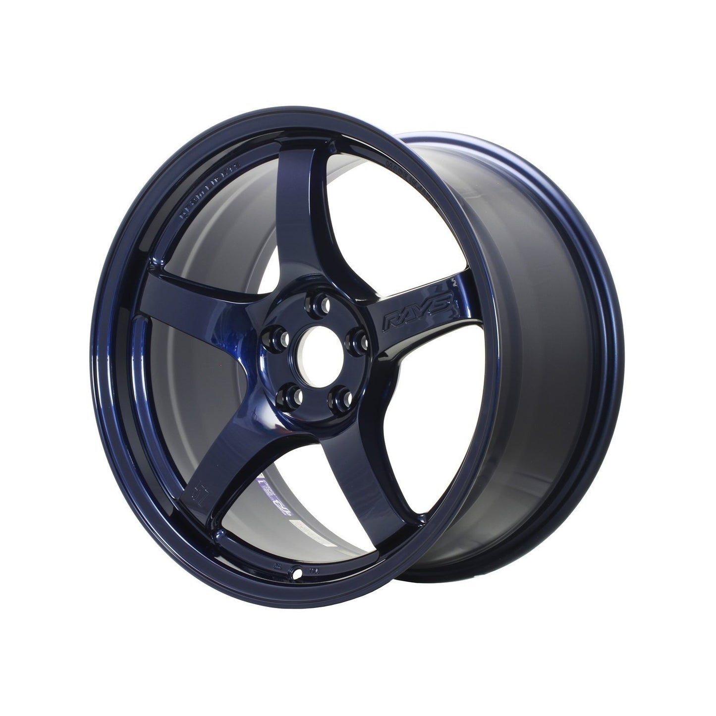 Gram Lights 57CR 18x9.5 +38 5x114.3 Eternal Blue Wheel - Universal | WGCRX38EEBP