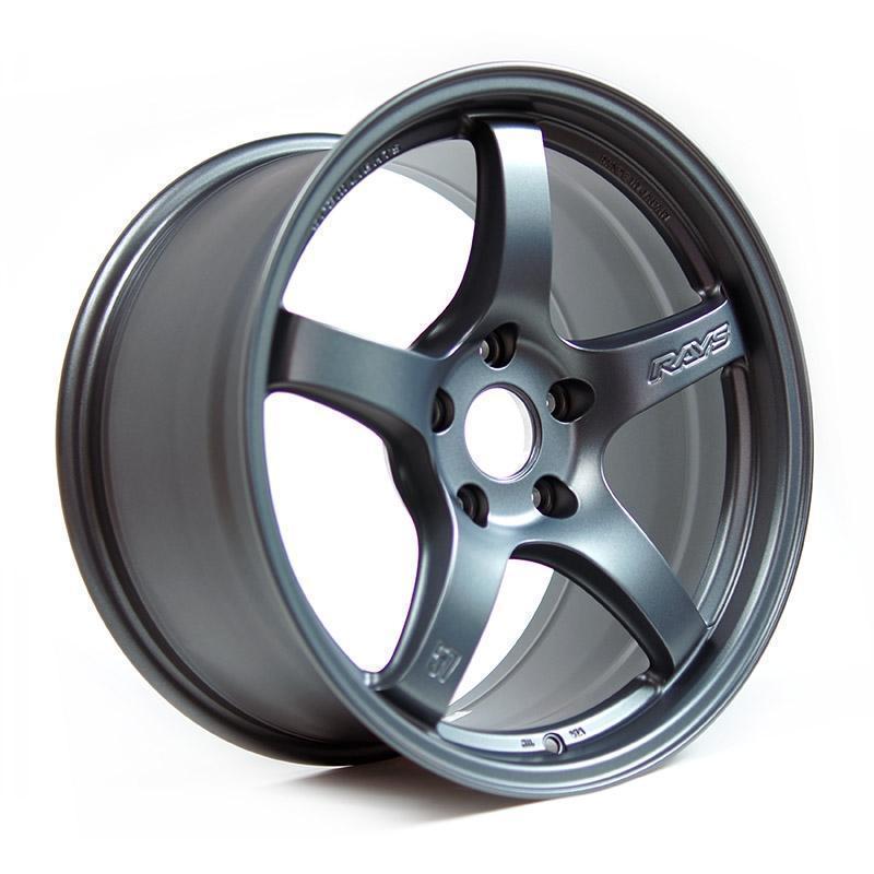Gram Lights 57CR 18x9.5 +38 5x114.3 Gun Blue 2 Wheel - Universal | WGCRX38EG2