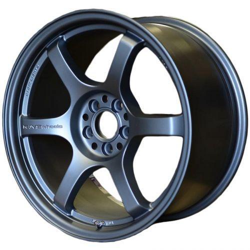 Gram Lights 57DR 18x9.5 +38 5x114.3 Gun Blue 2 Wheel - Universal | WGIX38EG2