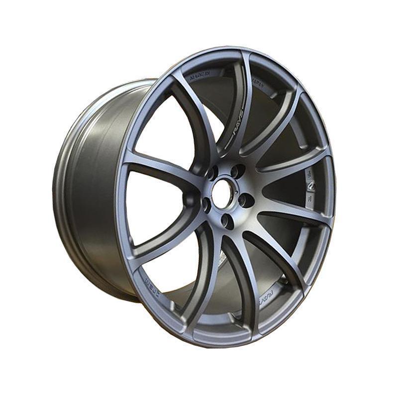 Gram Lights 57Transcend 17x8.5 +40 4x100 Matt Graphite Machining 