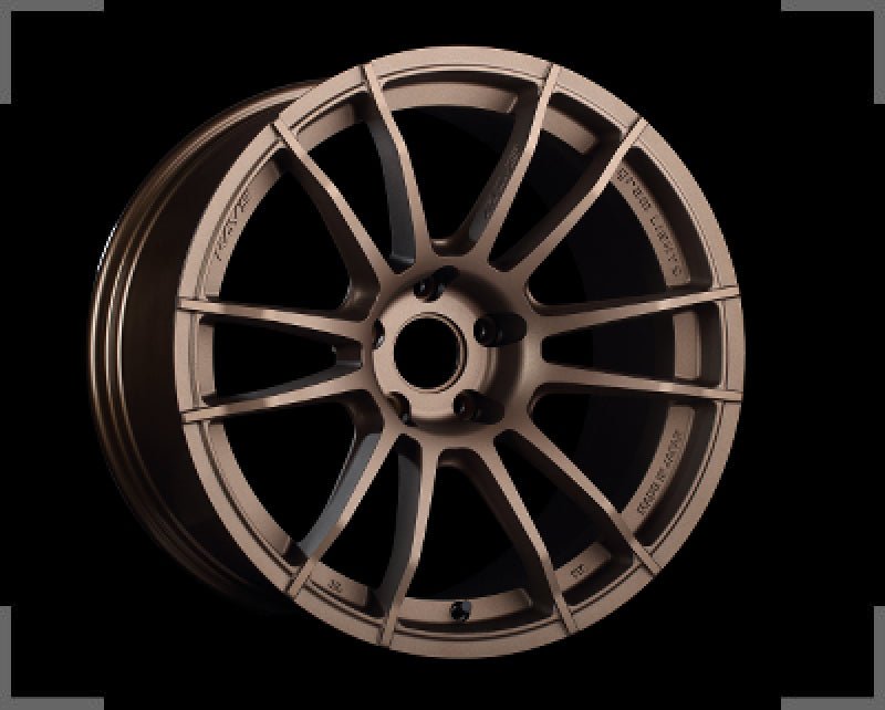 Gram Lights 57XR 18x10.5 +12 5 - 114.3 Dark Bronze Wheel - JDMuscleWheelsglsWGJRAC12EA