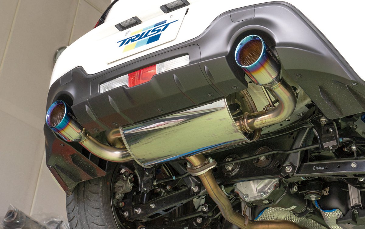 GReddy 2022+ GR86 / BRZ Comfort Sport GTS Catback Exhaust | 10110737 - JDMuscleCat Back Exhaust Systemgre10110737